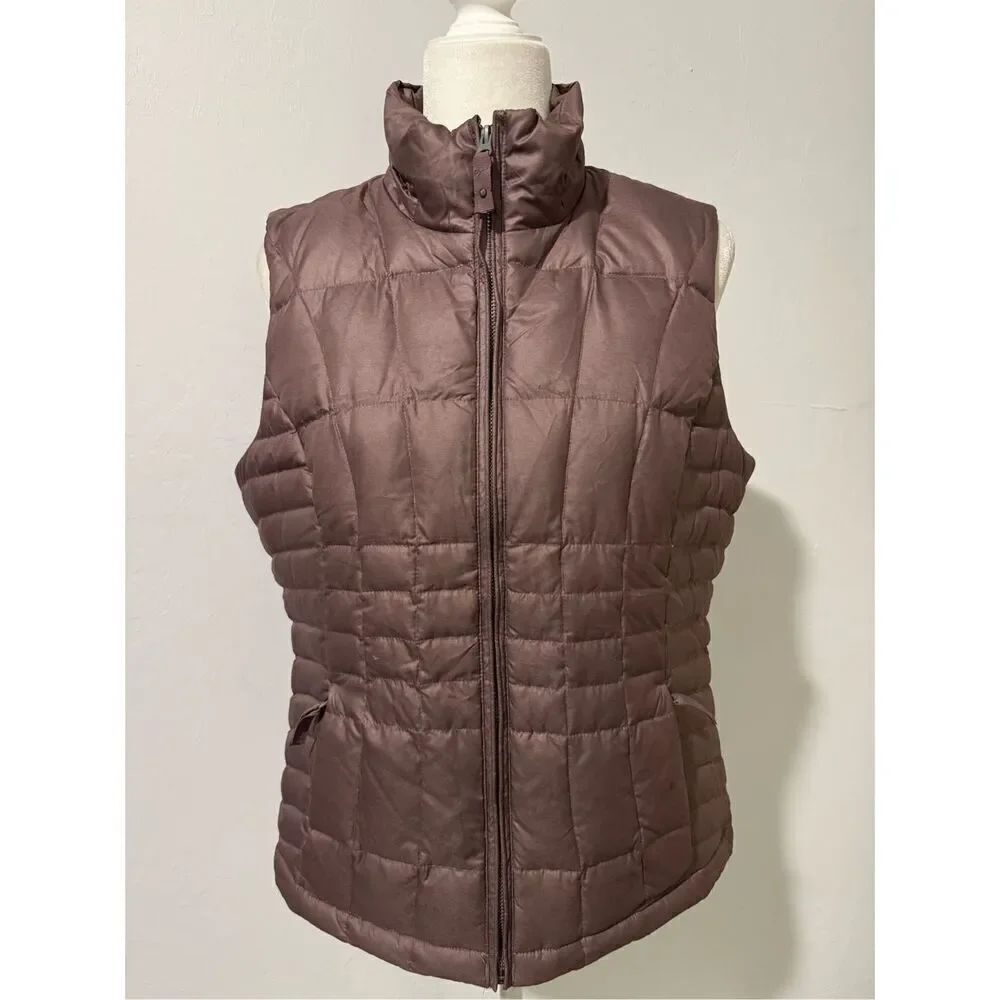 Eddie Bauer Goose Down puffer vest M